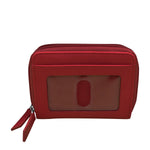6714 Accordian Wallet Red