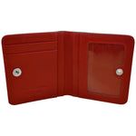 7831 Bi-Fold Mini Wallet Black/Red