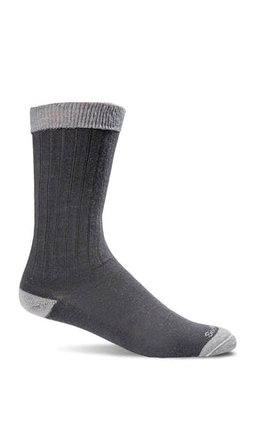 Easy Does It Men's Relaxed Fit Black by Sockwell