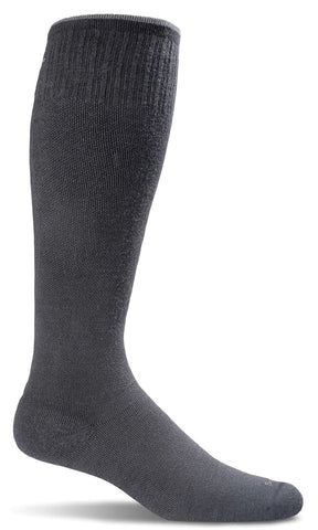 Full Floral Women's Wide Calf Compression Black by Sockwell