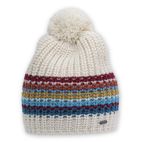 Women's Pistil Hats style name Zola Beanie in color Ivory. Sku: 0244-IVRY