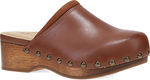 Quarter turn view Women's Dansko Footwear style name Andie in color TAN CALF. Sku: 10205641500