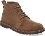 Quarter turn view Women's Birkenstock Footwear style name Uppsala Mid Regular in color DARK TEA. Sku: 1030088