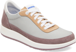 Quarter turn view Women's Birkenstock Footwear style name Honnef City Narrow in color FDP BGE ST. Sku: 1030150