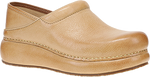 Quarter turn view Women's Dansko Footwear style name Platform Pro in color HONEY DIST. Sku: 10301580600
