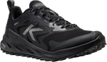 Quarter turn view Men's KEEN Footwear style name Zionic Nxt Waterproof in color TRPL BLACK. Sku: 1031186