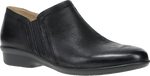 Quarter turn view Women's Dansko Footwear style name Cheryl Wide in color BLK BUR NB. Sku: 10501020200