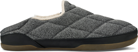 Quarter turn view Men's OluKai Footwear style name Pukui in color DKSH/LAVA. Sku: 10564-6CLR