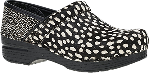 Quarter turn view Women's Dansko Footwear style name Professional in color SPTTD HRCF. Sku: 106860202