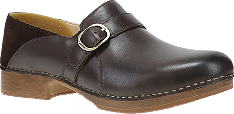 Quarter turn view Women's Dansko Footwear style name Margaret in color CHOCBRNCA. Sku: 10700230600