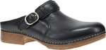 Quarter turn view Women's Dansko Footwear style name Millie in color BLK WAX ML. Sku: 10702020600
