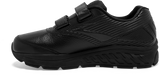 Inside view Women's Brooks Footwear style name Addiction Walker V-Strap 2 Medium in color Black. Sku: 1120309-1B072