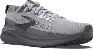Quarter turn view Men's Brooks Footwear style name Beast GTS 26 Double Wide in color Gray/ Gray/ Blackened Pearl. Sku: 110455-4E004