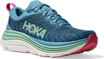 Quarter turn view Women's HOKA Footwear style name Gaviota 5 Wide in color ALJ. Sku: 1134270-ALJ