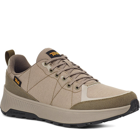Quarter turn Men's TEVA Footwear style name Ellwood in color Desert Taupe/ Bungee Cord. Sku: 1155270-DCR