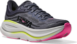Quarter turn view Women's HOKA Footwear style name Bondi 9 in color CYG. Sku: 1162012-CYG