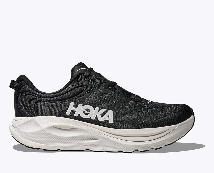 Men's HOKA Footwear in Black/ White. Sku: 1171932-BWHT