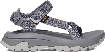 Quarter turn view Women's Teva Footwear style name Hurricane XLT3 in color Digital Tradewinds. Sku: 1173671-DGTL