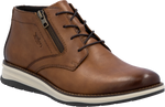 Quarter turn view Men's Rieker Footwear style name Dustin 05 in color MUSKAT. Sku: 14705-24