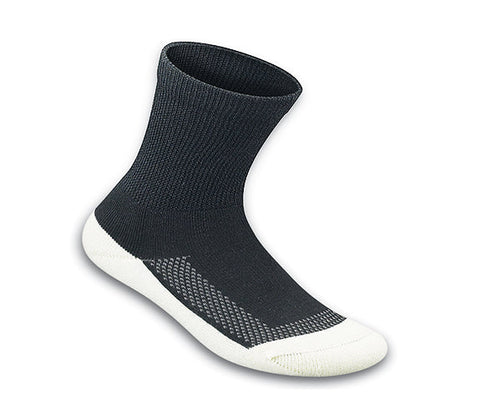 Biosoft Relaxed Fit Unisex Socks-Black