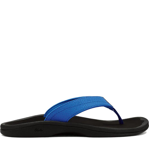 Quarter turn Women's Olukai Footwear style name Ohana in color Blossom/ Lava Rock. Sku: 20110-XBLR