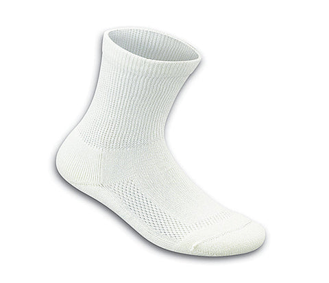 Biosoft Relaxed Fit Unisex Socks-White