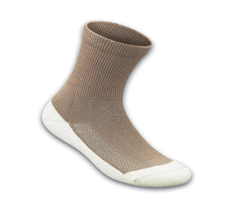 Biosoft Relaxed Fit Unisex Socks-Khaki