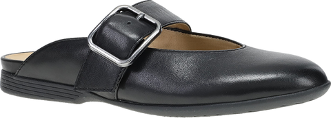 Quarter turn view Women's Dansko Footwear style name Lotus in color BLACK NAPP. Sku: 2050020200