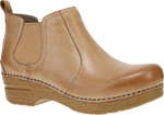 Quarter turn view Women's Dansko Footwear style name Frankie in color HONEY DIST. Sku: 232581212
