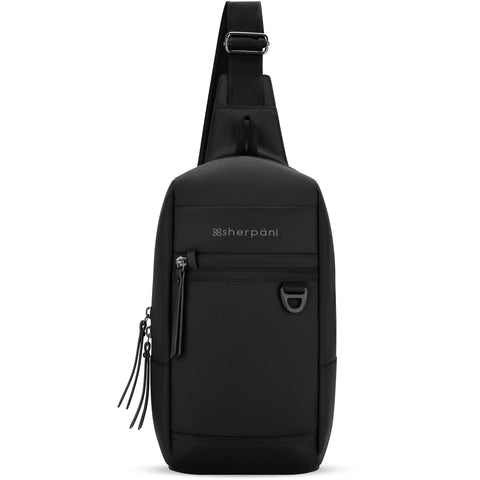 Quarter turn Women's Sherpani Hand Bag style name Metro At in color Carbon. Sku: 25-METRO01060