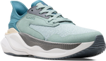 Quarter turn view Women's Clarks Footwear style name Clarks Pace in color AQUA COMBI. Sku: 26184588