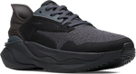 Quarter turn view Men's Clarks Footwear style name Clarks Pace in color BLACK. Sku: 26184667