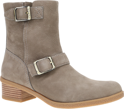 Quarter turn view Women's Dansko Footwear style name Delphine Waterproof in color STN WP NB. Sku: 2933790300