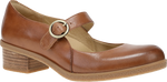 Quarter turn view Women's Dansko Footwear style name Dierdra Waterproof in color TAN WP BR. Sku: 2936640300