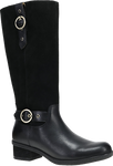 Quarter turn view Women's Dansko Footwear style name Dawn Waterproof in color BLK WP ML. Sku: 2937020200