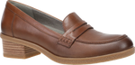 Quarter turn view Women's Dansko Footwear style name Danica Waterproof Wide in color TAN WP BR. Sku: 2938370300