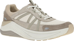 Quarter turn view Women's Dansko Footwear style name Poppy in color DUNE SD. Sku: 4209032021