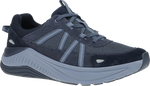 Quarter turn view Women's Dansko Footwear style name Poppy in color NAVY SD. Sku: 4209297554