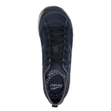 Paisley Wide Waterproof - Navy Nubuck