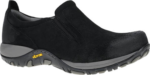 Quarter turn view Women's Dansko Footwear style name Pippy Waterproof in color BLK WP SD. Sku: 4365020200