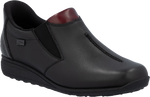 Quarter turn view Women's Rieker Footwear style name Donna 53 Waterproof in color SCH/BUR/GR. Sku: 47253-00