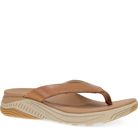 Quarter Turn Women's Rosemary Footwear in Tan Calf. Sku: 4918641200