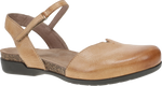 Quarter turn view Women's Dansko Footwear style name Rowan Wide in color HONEY DIST. Sku: 6032585300