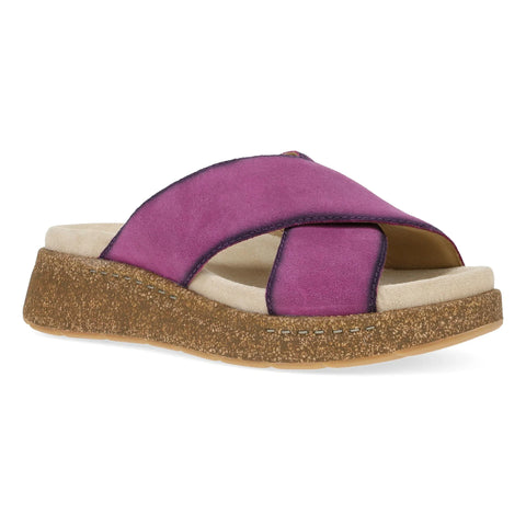 Bridget - Plum Suede