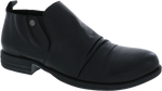 Quarter turn view Women's Biza Footwear style name Ellis in color BLACK. Sku: 7026001