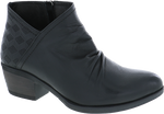 Quarter turn view Women's Biza Footwear style name Virginia in color BLACK. Sku: 7050001