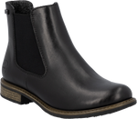 Quarter turn view Women's Rieker Footwear style name Ornella 70 Waterproof in color BLACK. Sku: 74870-00