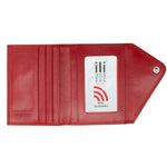 7839 Tri-Fold Wallet Red