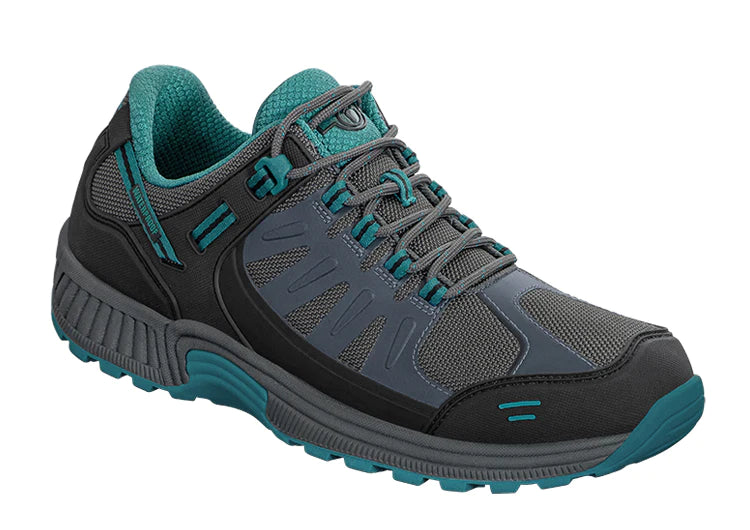 Alma Waterproof Charcoal by Orthofeet – Jay's Wide Shoes