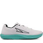 Quarter turn Women's Altra Footwear style name Escalante 4 in color White/ Green. Sku: AL0A85NF-130